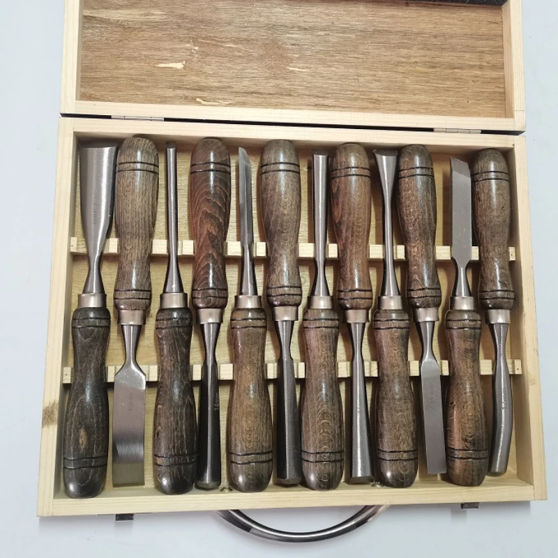 Wood Chisel Set - Набор ручных деревообрабатывающих инструментов для токарной